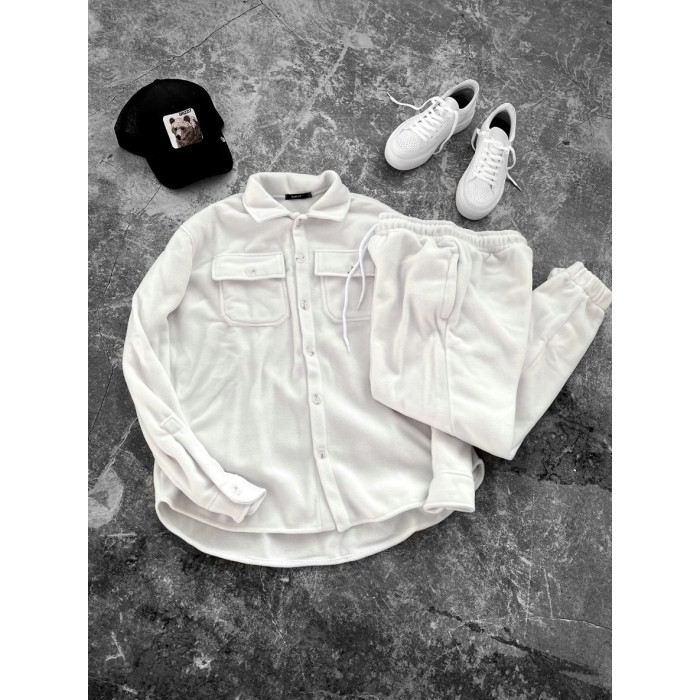 Флісовий oversize костюм