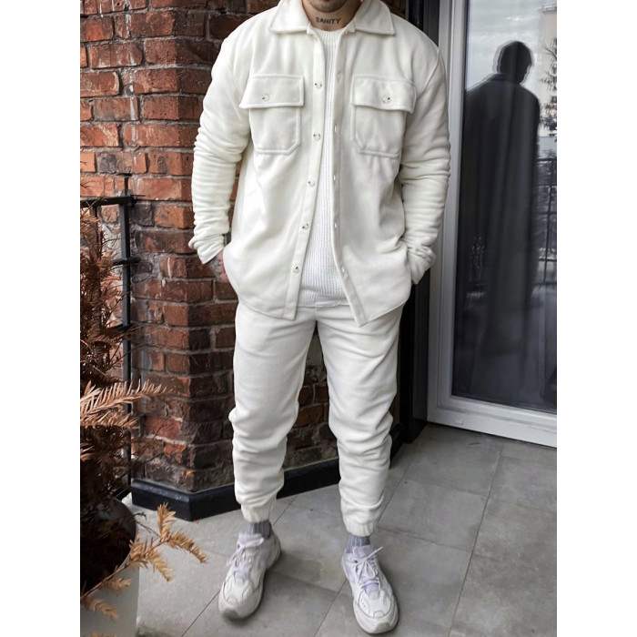 Флісовий oversize костюм