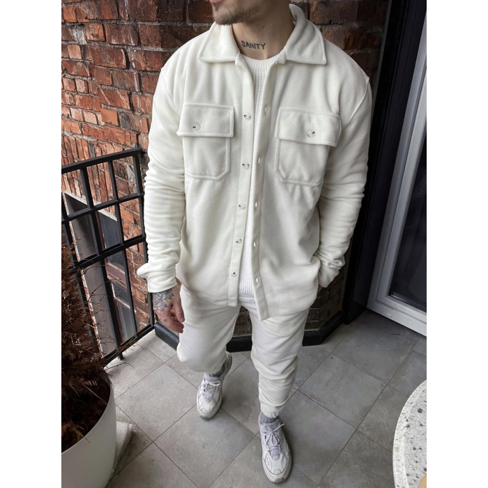 Флісовий oversize костюм