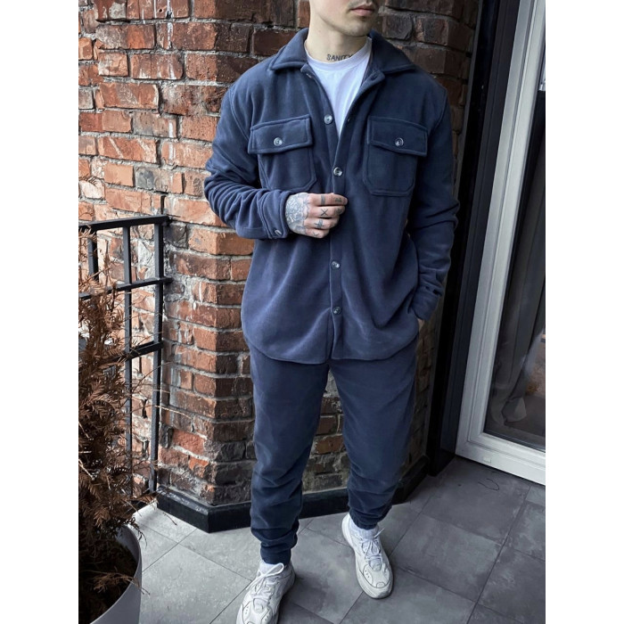Флісовий oversize костюм