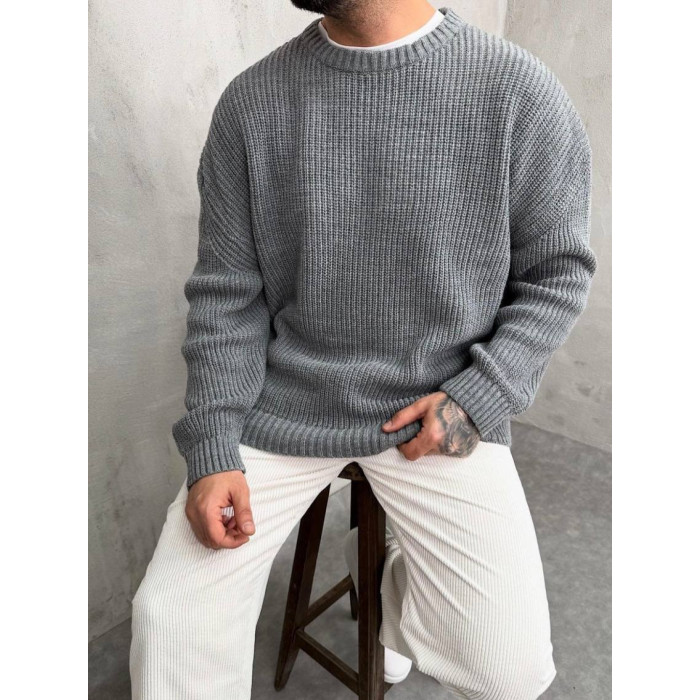 Вʼязаний oversize светр