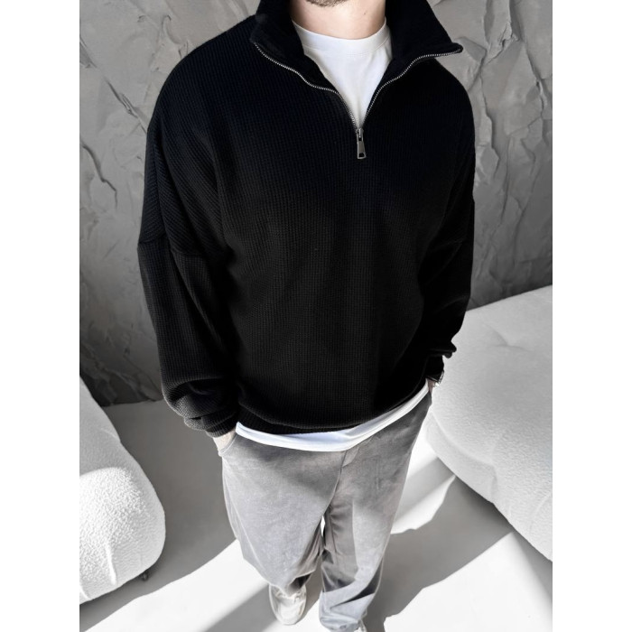 Oversize светр із замочком