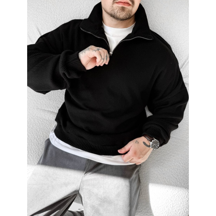 Oversize светр із замочком