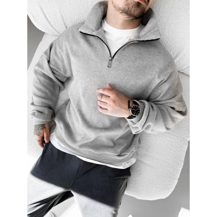Oversize светр із замочком