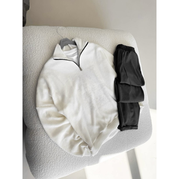 Oversize светр із замочком