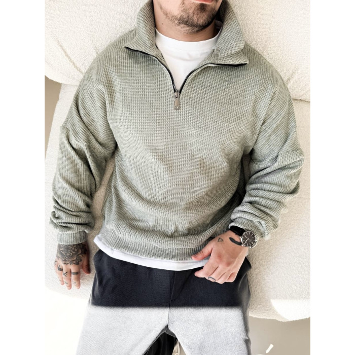 Oversize светр із замочком
