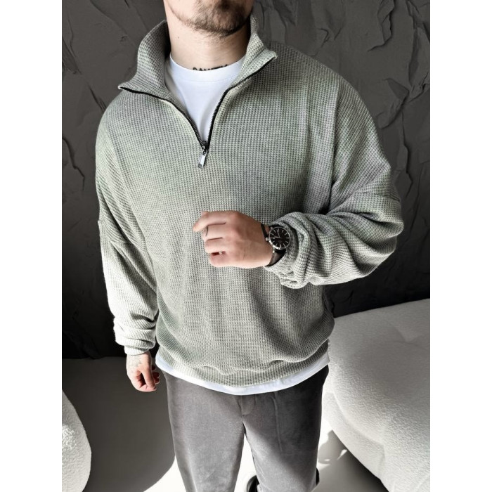 Oversize светр із замочком