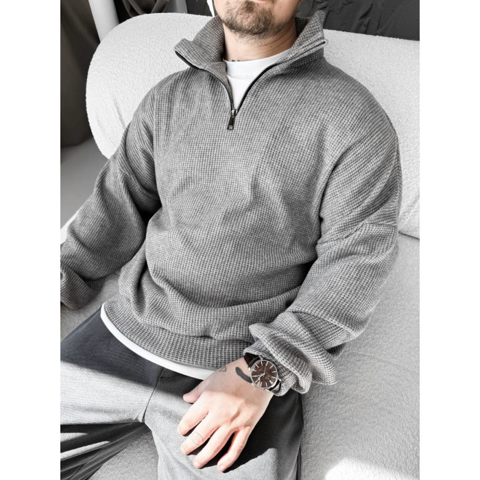 Oversize светр із замочком