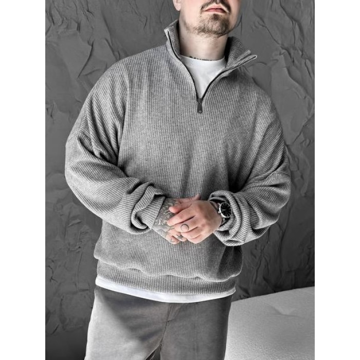 Oversize светр із замочком