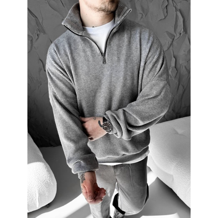 Oversize светр із замочком