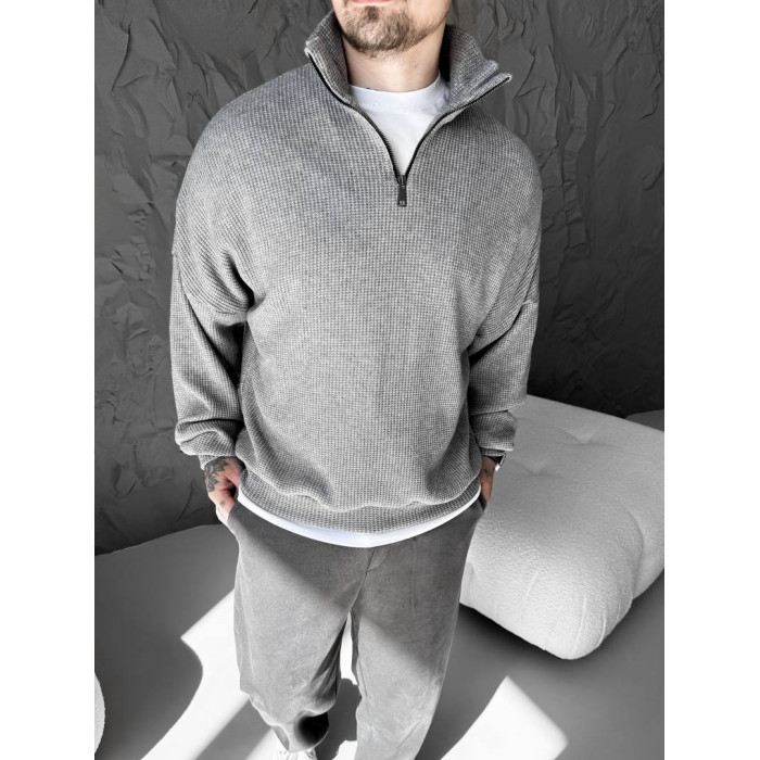 Oversize светр із замочком