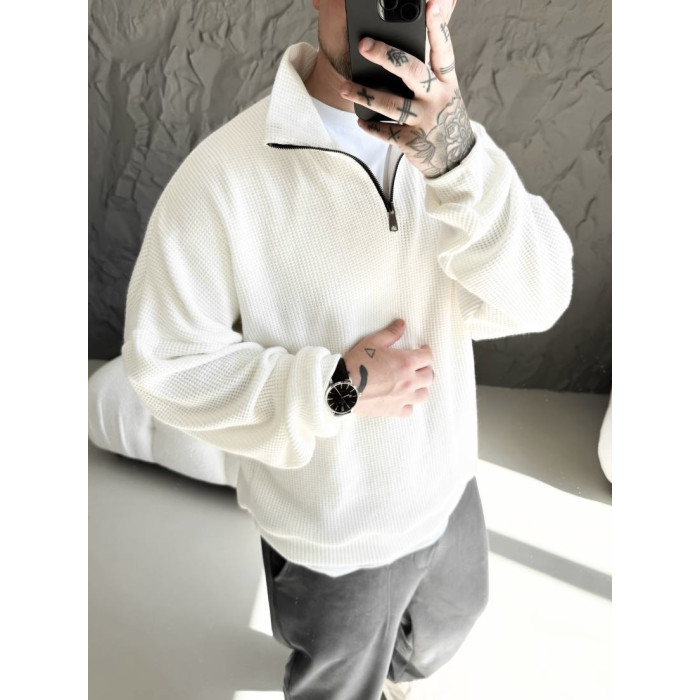 Oversize светр із замочком