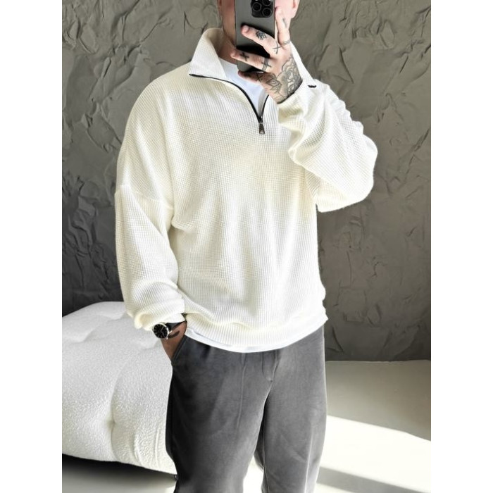 Oversize светр із замочком