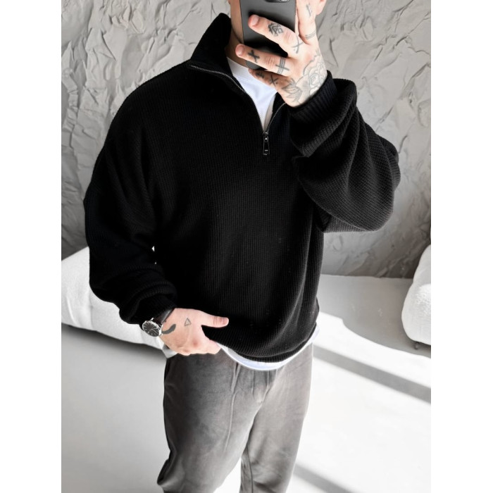 Oversize светр із замочком
