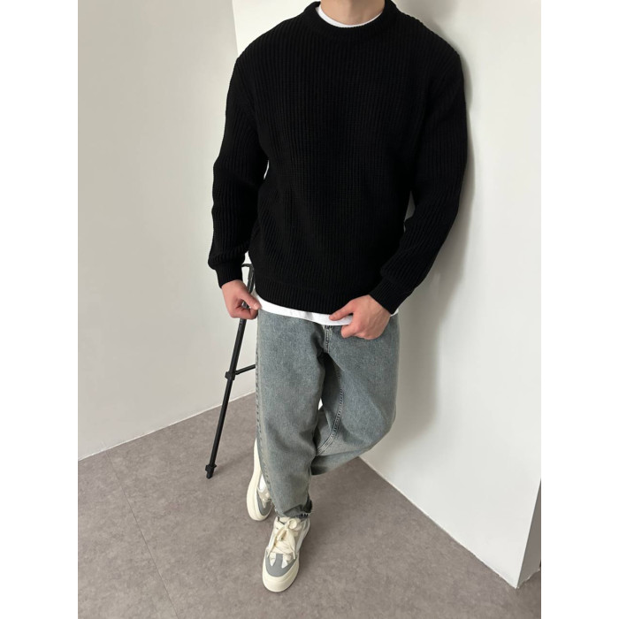 Вʼязаний oversize светр