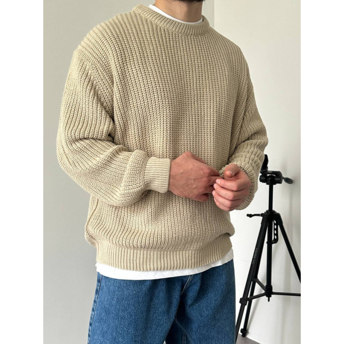 Вʼязаний oversize светр