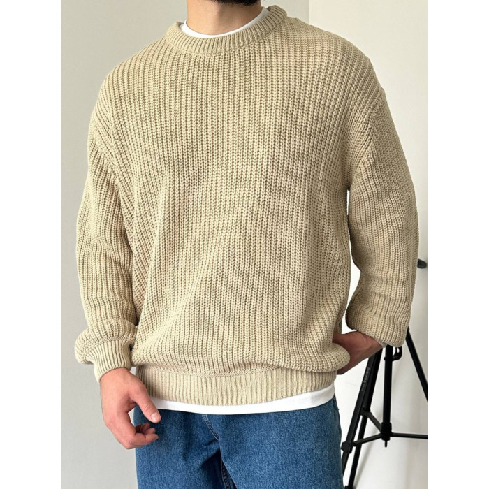 Вʼязаний oversize светр