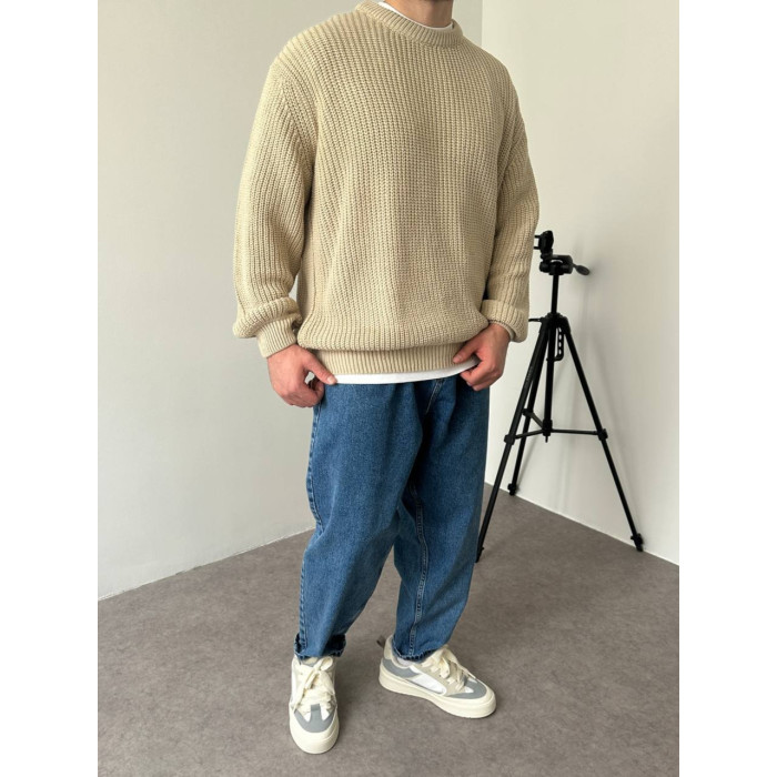 Вʼязаний oversize светр