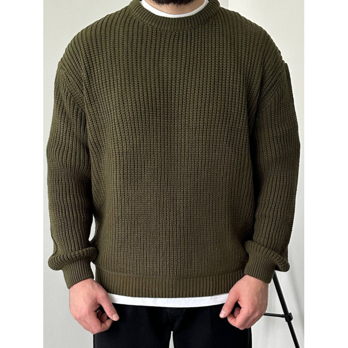 Вʼязаний oversize светр