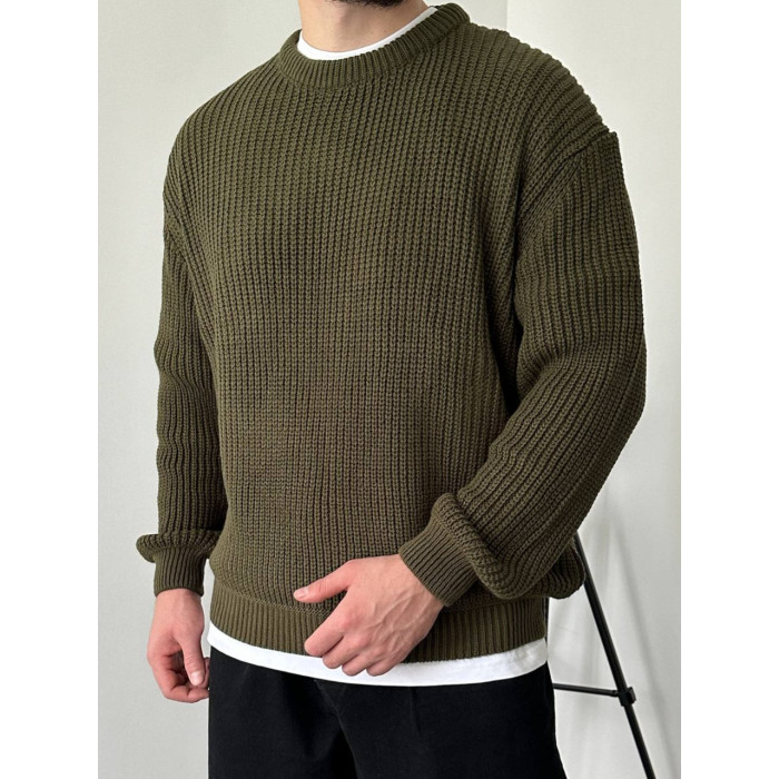 Вʼязаний oversize светр