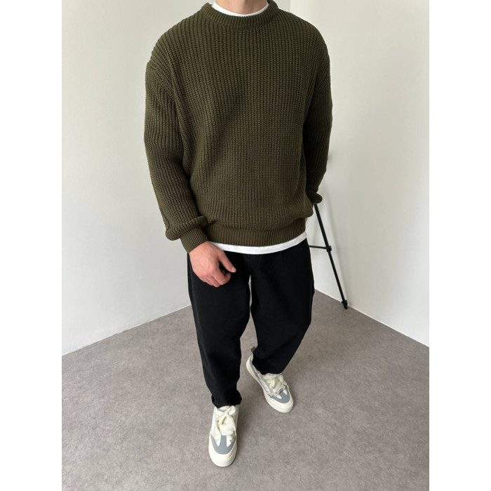 Вʼязаний oversize светр