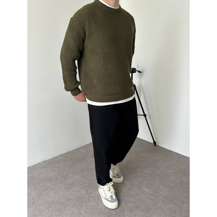 Вʼязаний oversize светр