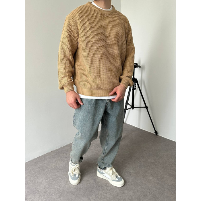 Вʼязаний oversize светр