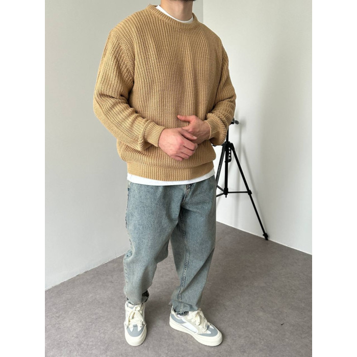 Вʼязаний oversize светр
