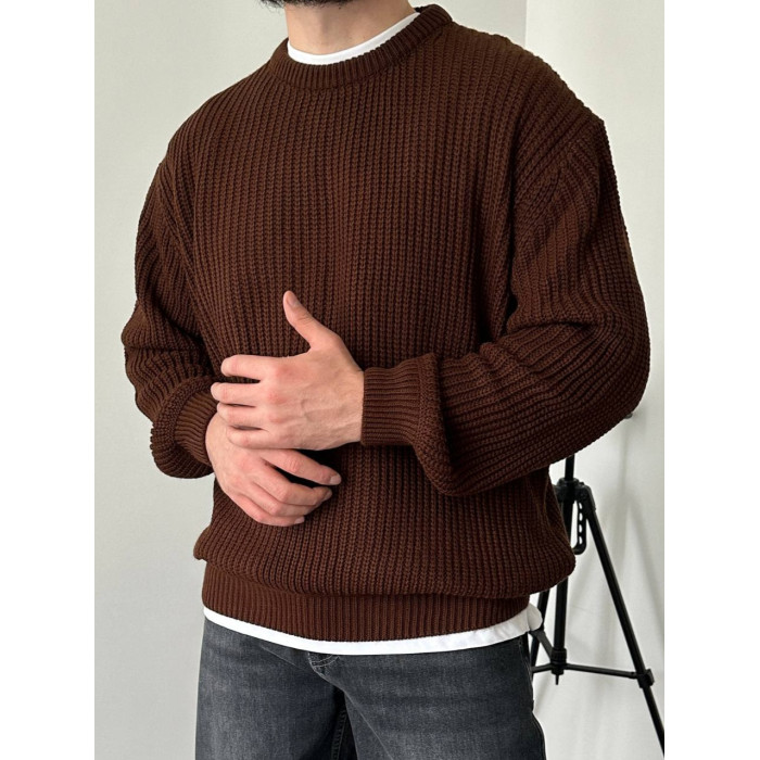 Вʼязаний oversize светр
