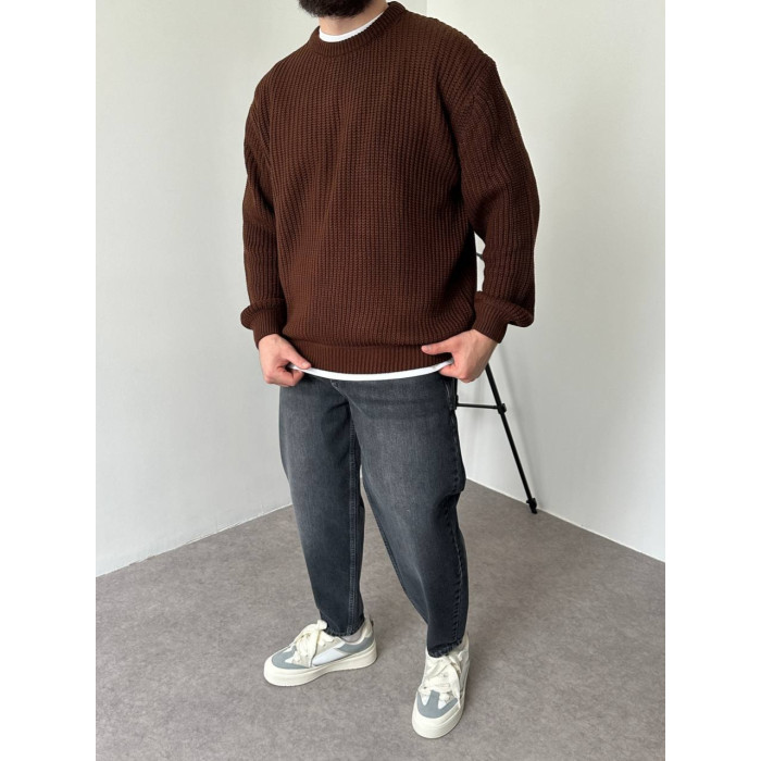 Вʼязаний oversize светр