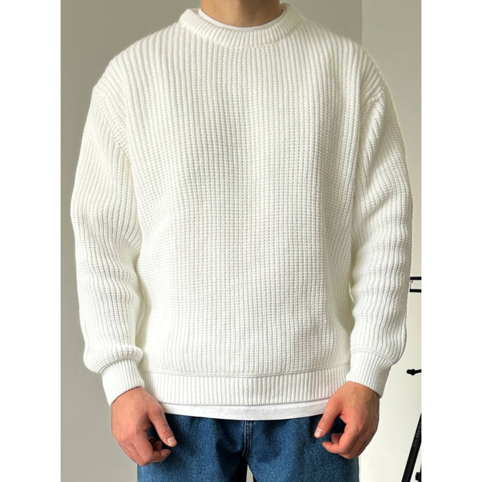 Вʼязаний oversize светр