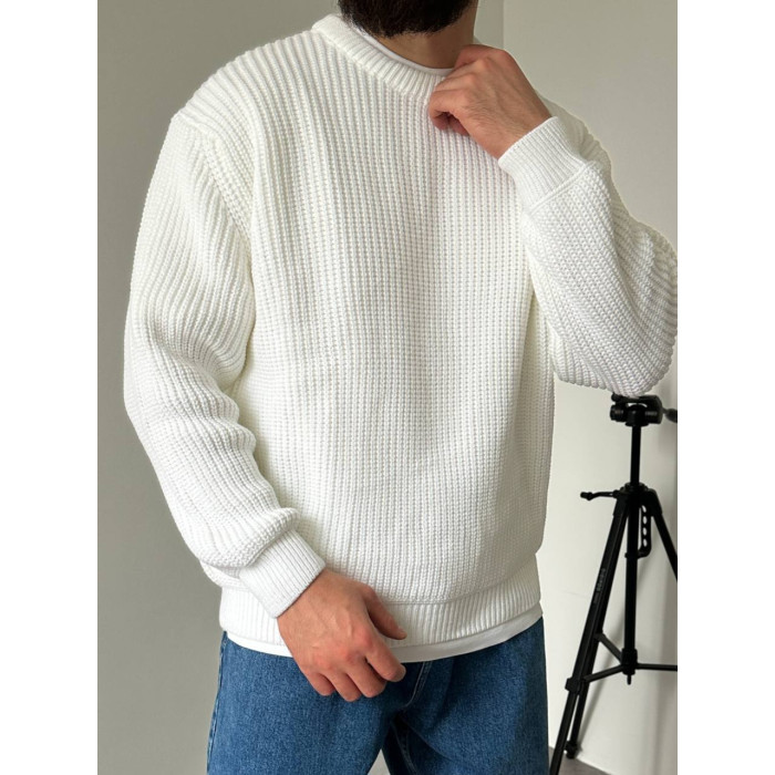 Вʼязаний oversize светр