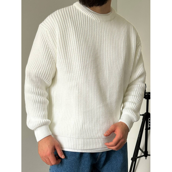 Вʼязаний oversize светр