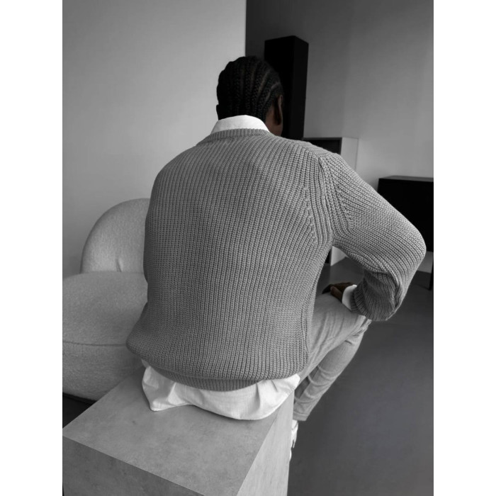 Вʼязаний oversize светр