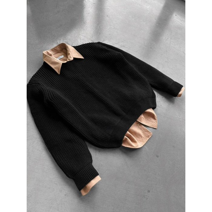Вʼязаний oversize светр