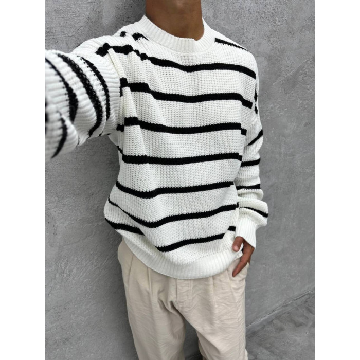 Oversize светр цупкої в'язки