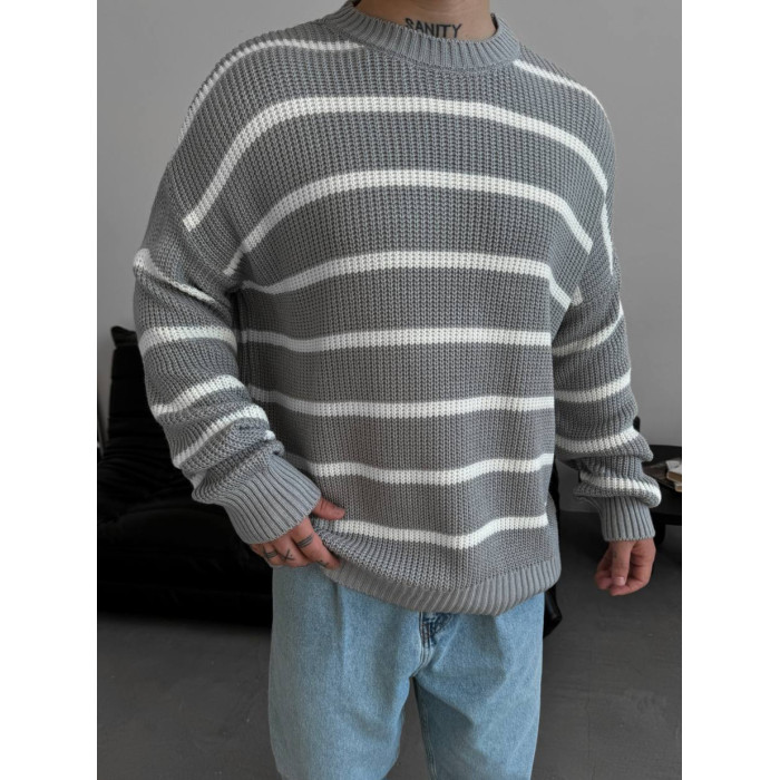 Oversize светр цупкої в'язки