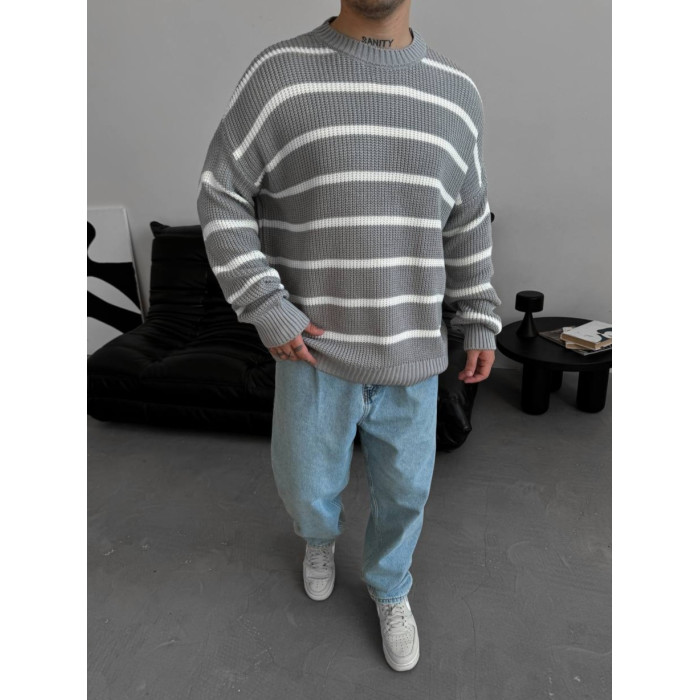 Oversize светр цупкої в'язки