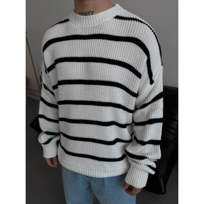 Oversize светр цупкої в'язки