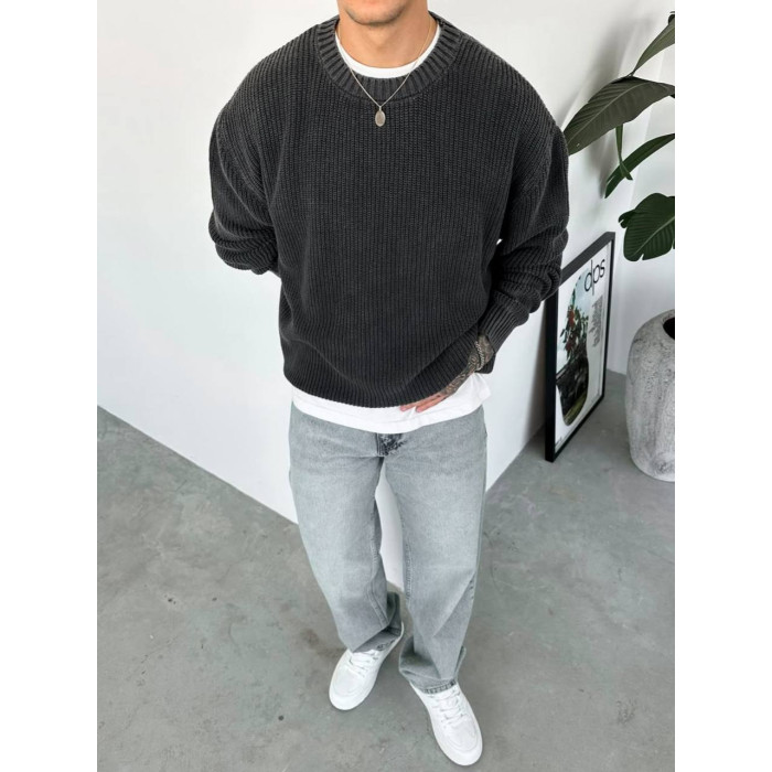 В'язаний oversize светр