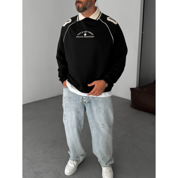 Oversize світшот з надписом