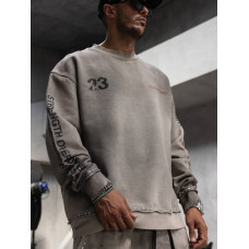 Oversize світшот з принтом