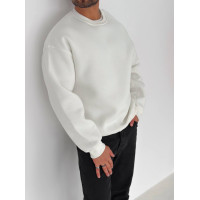 Базовий oversize світшот на флісі