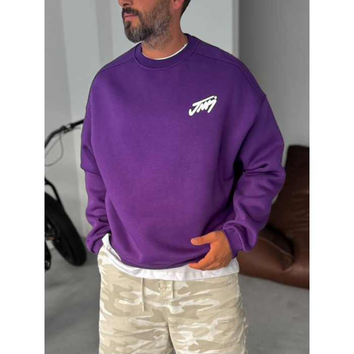 Oversize світшот з принтом