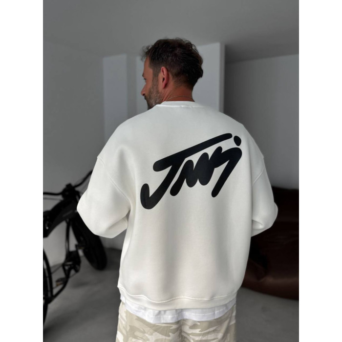 Oversize світшот з принтом