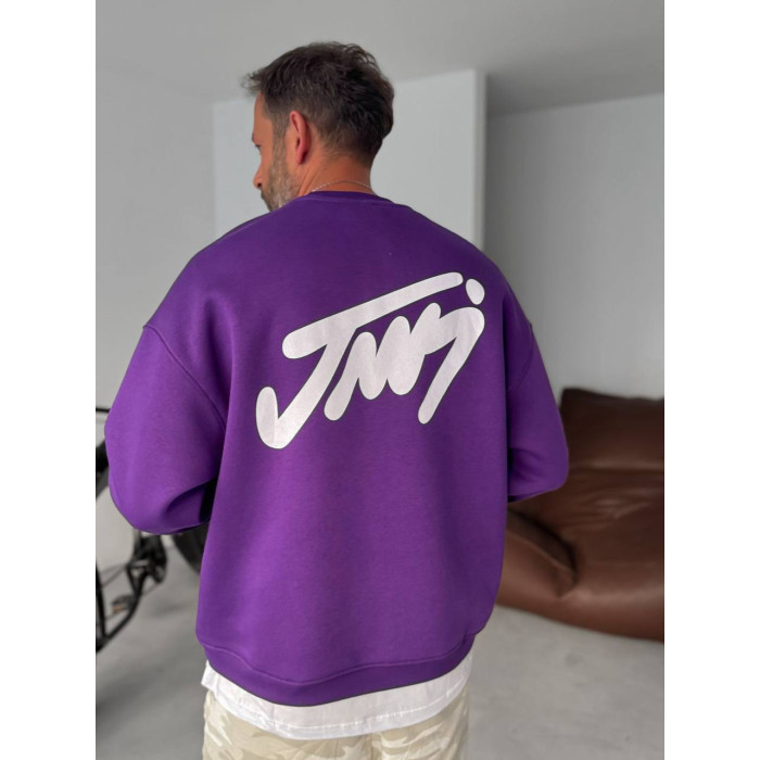 Oversize світшот з принтом