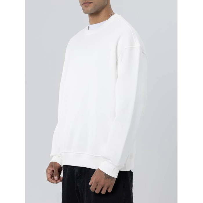 Базовий oversize світшот на флісі