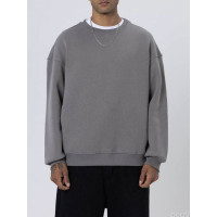 Базовий oversize світшот на флісі