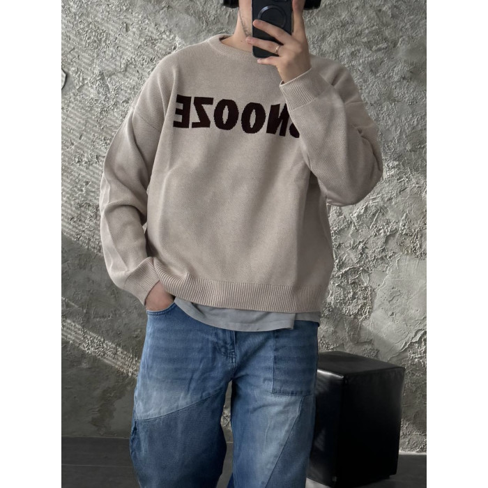 Oversize світшот з надписом