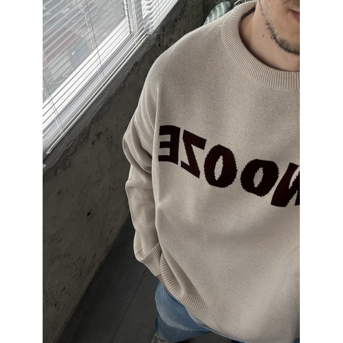 Oversize світшот з надписом